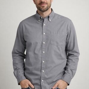Croft & Barrow Men's Charcoal Dress Shirt